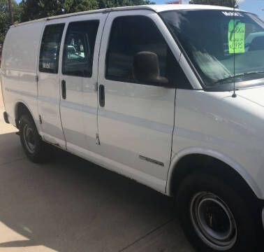 2002 cargo van for sale