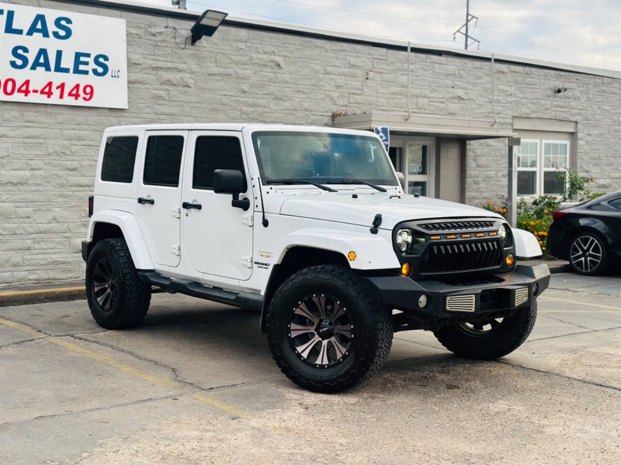 2012 Jeep Wrangler Unlimited for sale at Atlas Auto Sales LLC in Lincoln, NE