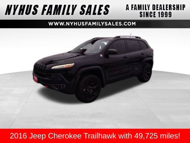 2016 Jeep Cherokee for sale at Nyhus Family Sales in Perham MN