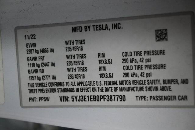 2023 Tesla Model 3 Long Range