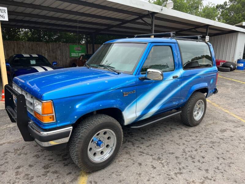 1989 Ford Bronco II for sale at TROPHY MOTORS in New Braunfels TX