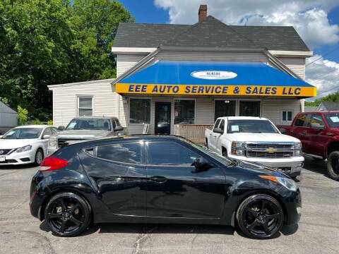 2012 Hyundai Veloster for sale at EEE AUTO SERVICES AND SALES LLC in Cincinnati OH