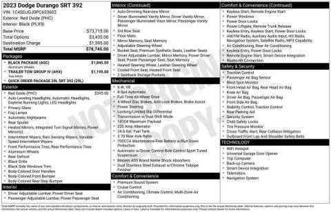 2023 Dodge Durango SRT 392