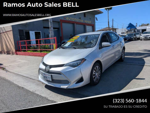 2018 Toyota Corolla for sale at Ramos Auto Sales in Bell CA