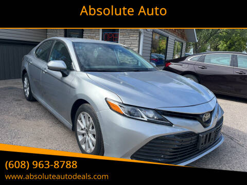 2020 Toyota Camry for sale at Absolute Auto in Baraboo WI