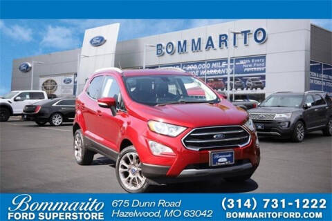 2020 Ford EcoSport for sale at NICK FARACE AT BOMMARITO FORD in Hazelwood MO