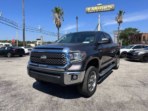 2018 Toyota Tundra for sale at A MOTORS SALES AND FINANCE - 10110 West Loop 1604 N in San Antonio TX