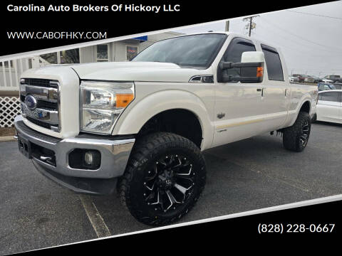 2016 Ford F-250 Super Duty for sale at Carolina Auto Brokers of Hickory LLC in Hickory NC