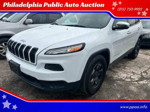 2014 Jeep Cherokee for sale at Philadelphia Public Auto Auction in Philadelphia PA