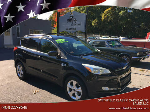 2013 Ford Escape for sale at Smithfield Classic Cars & Auto Sales, LLC in Smithfield RI