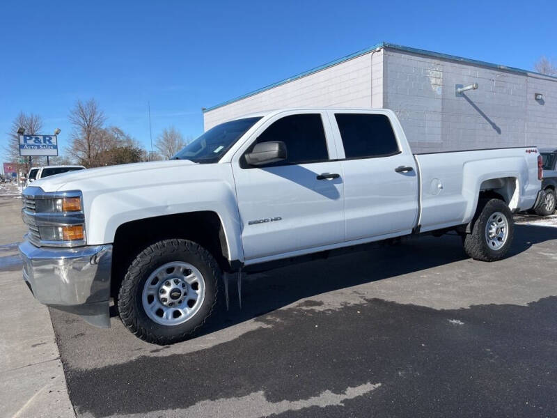 2015 Chevrolet Silverado 2500HD for sale at P & R Auto Sales in Pocatello ID
