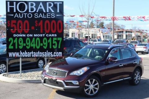 2016 Infiniti QX50 for sale at Hobart Auto Sales in Hobart IN