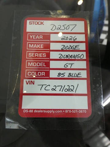 2026 Dodge Durango