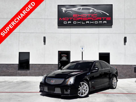 2010 Cadillac CTS-V for sale at Exotic Motorsports of Oklahoma in Edmond OK