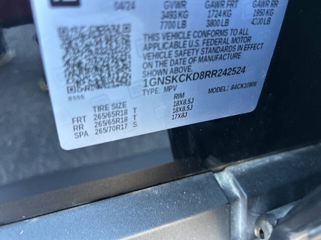 2024 Chevrolet Suburban LT