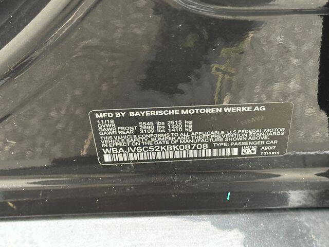 2019 BMW 6 Series 640i xDrive Gran Turismo