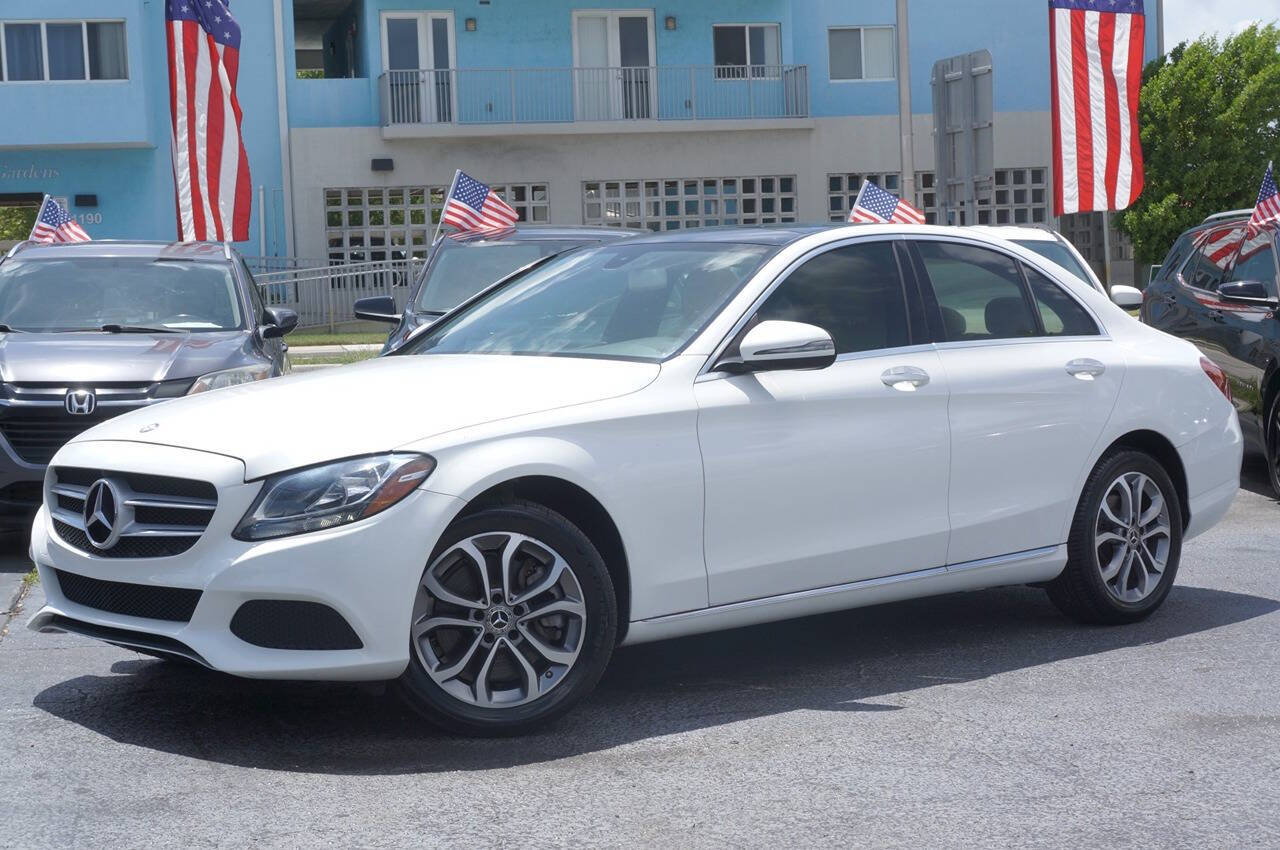 2017 Mercedes-Benz C-Class for sale at SouthMotor Miami in Hialeah, FL