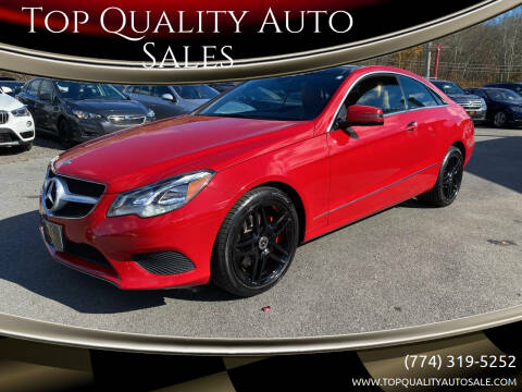 2015 Mercedes-Benz E-Class E 400 4MATIC