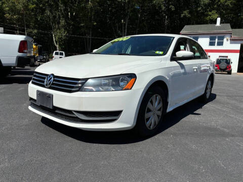 2013 Volkswagen Passat for sale at A-1 AUTO REPAIR & SALES in Chichester NH