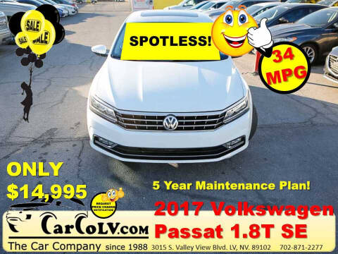 2017 Volkswagen Passat for sale at The Car Company in Las Vegas NV