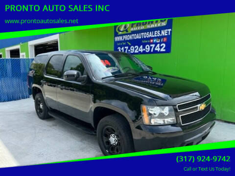 2014 Chevrolet Tahoe for sale at PRONTO AUTO SALES INC in Indianapolis IN