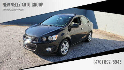 2013 Chevrolet Sonic for sale at NEW VELEZ AUTO GROUP in Gainesville GA