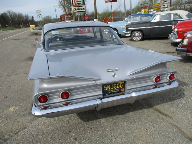 1960 Chevrolet Biscayne for sale at Marshall Motors Classics in Jackson MI