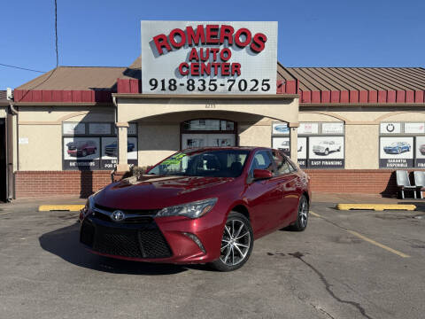 2015 Toyota Camry for sale at Romeros Auto Center in Tulsa OK