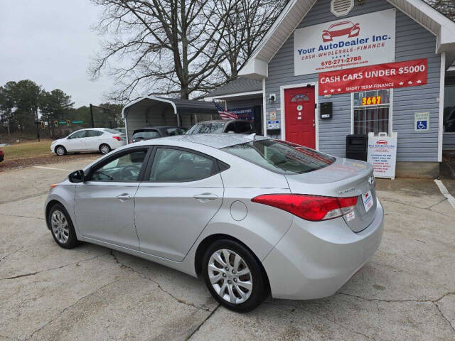 2012 Hyundai ELANTRA for sale at Your Autodealer Inc in Mcdonough, GA