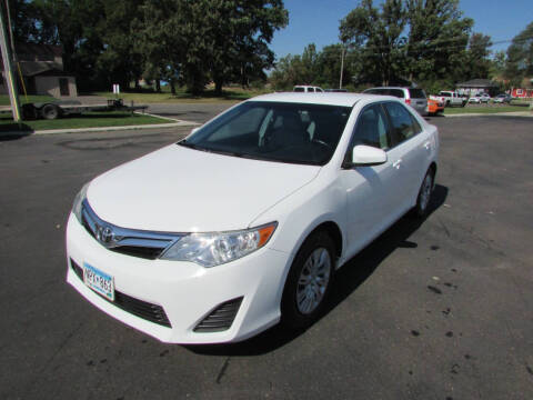 2012 Toyota Camry for sale at Roddy Motors in Mora MN