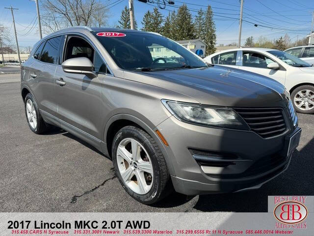 Gray 2017 Lincoln MKC Premiere AWD Premiere 4dr SUV 1