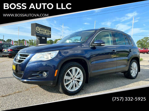 2011 Volkswagen Tiguan for sale at BOSS AUTO LLC in Norfolk VA