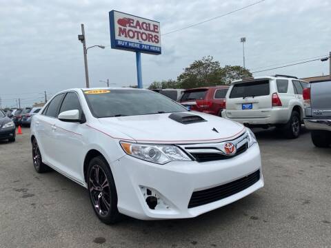 2012 Toyota Camry for sale at Eagle Motors in Hamilton OH