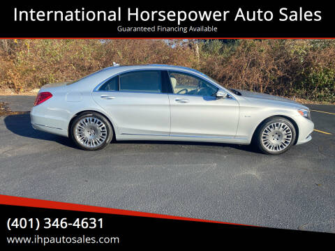 2015 Mercedes-Benz S-Class for sale at International Horsepower Auto Sales in Warwick RI