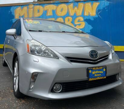 2012 Toyota Prius v for sale at Midtown Motors in San Jose CA