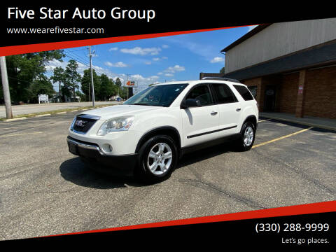 2009 GMC Acadia for sale at Five Star Auto Group in North Canton OH