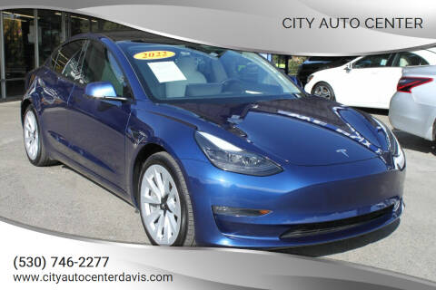 2022 Tesla Model 3 for sale at City Auto Center in Davis CA