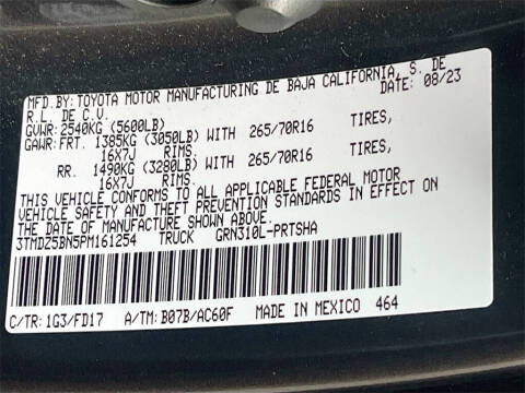 2023 Toyota Tacoma TRD Off-Road