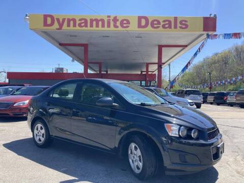 2014 Chevrolet Sonic for sale at Dynamite Deals LLC in Arnold MO