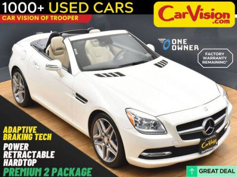 2016 Mercedes-Benz SLK for sale at Car Vision of Trooper in Norristown PA