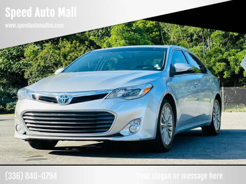 2013 Toyota Avalon Hybrid for sale at Speed Auto Mall in Greensboro NC