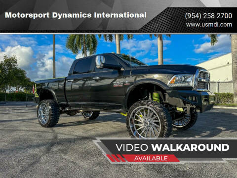 2017 RAM 2500 for sale at Motorsport Dynamics International in Pompano Beach FL