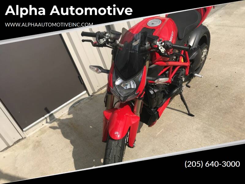 2013 Ducati Streatfighter for sale at Alpha Automotive in Odenville AL