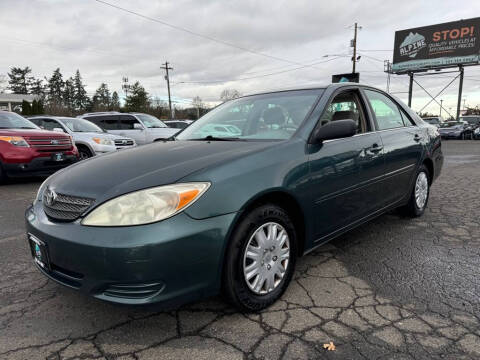 2002 Toyota Camry for sale at ALPINE MOTORS in Milwaukie OR