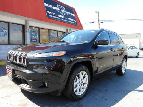 2014 Jeep Cherokee for sale at Super Sports & Imports in Jonesville NC