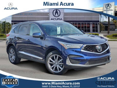 2020 Acura RDX for sale at MIAMI ACURA in Miami FL