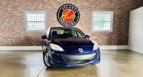 2013 Mazda MAZDA3 for sale at Atlanta Auto Brokers in Marietta GA
