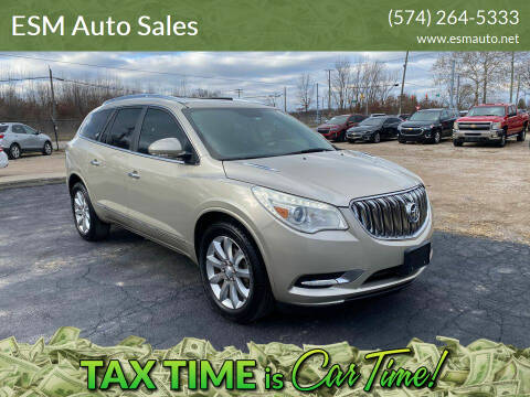 2015 Buick Enclave for sale at ESM Auto Sales in Elkhart IN