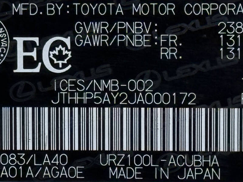 2018 Lexus LC 500