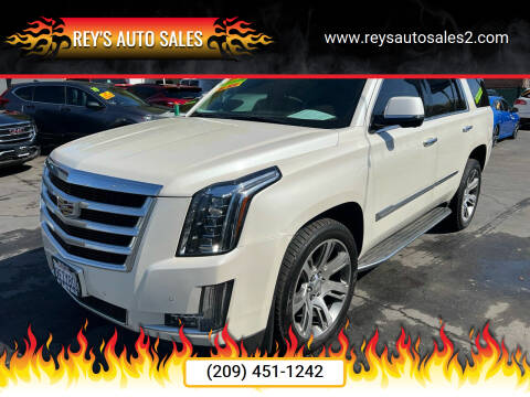 2015 Cadillac Escalade for sale at Rey's Auto Sales in Stockton CA